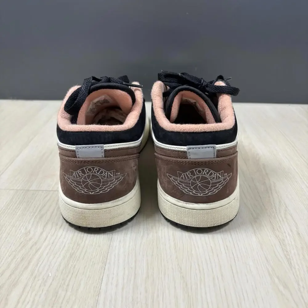 Nike Air Jordan 1 Low Mocha Brown Men’s Size 10 Chocolate Brown Mocha Mousse EUC
